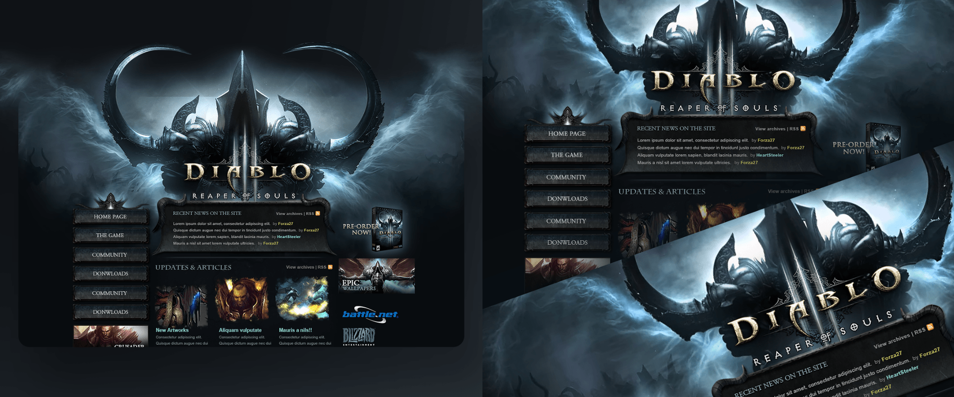 Diablo 3 Reaper of souls Wordpress